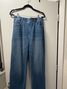 HALARA Light Blue Straight Leg Women's Jeans
